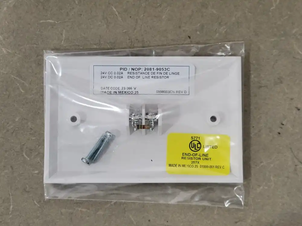 End-Of-Line Resistor 6.8K 2081-9053C, P/N 07431201 (Box of 44)
