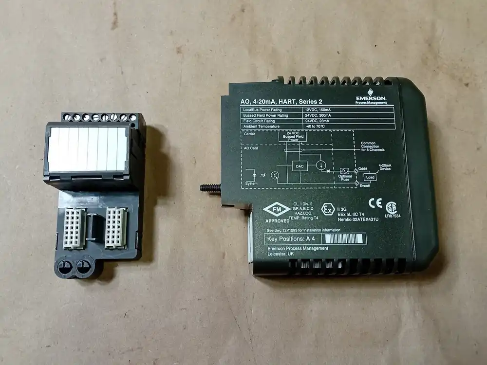 Card Output Analog 8 Channels 4-20mA Hart, VE4005S2B1, 12P2531X112