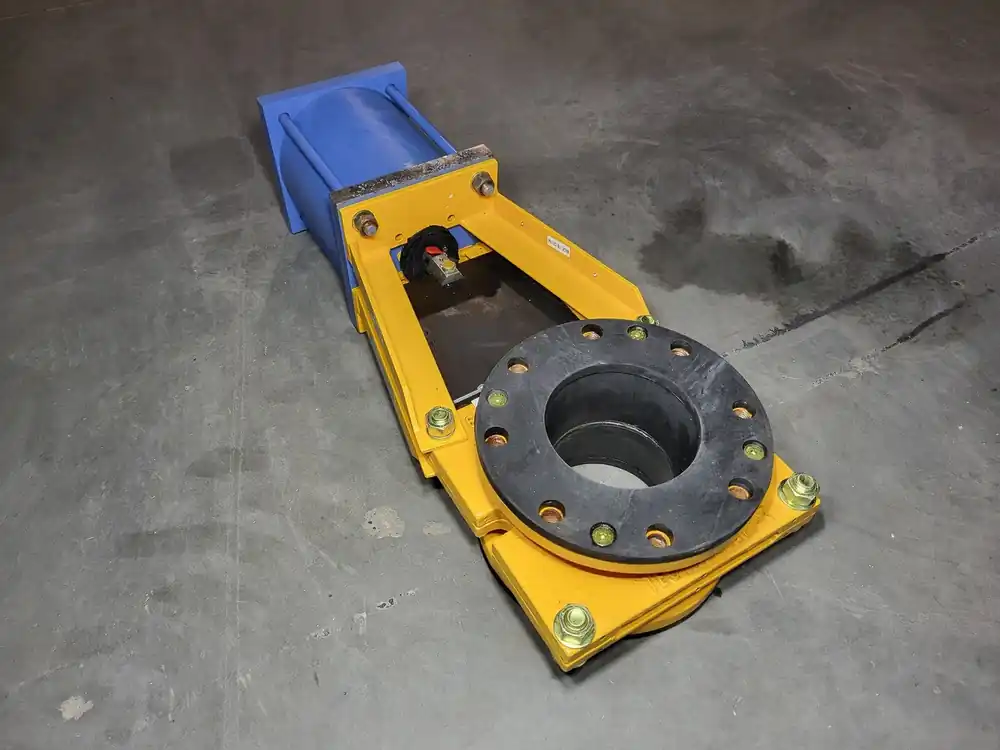 6" Actuated Knife Gate Valve TG6-AC-174-PGR