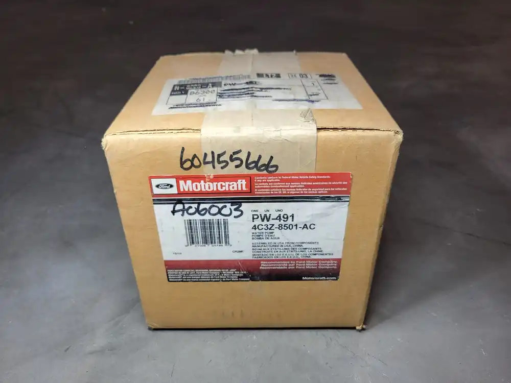 Water Pump Assembly, PW-491, 4C3Z-8501-AC