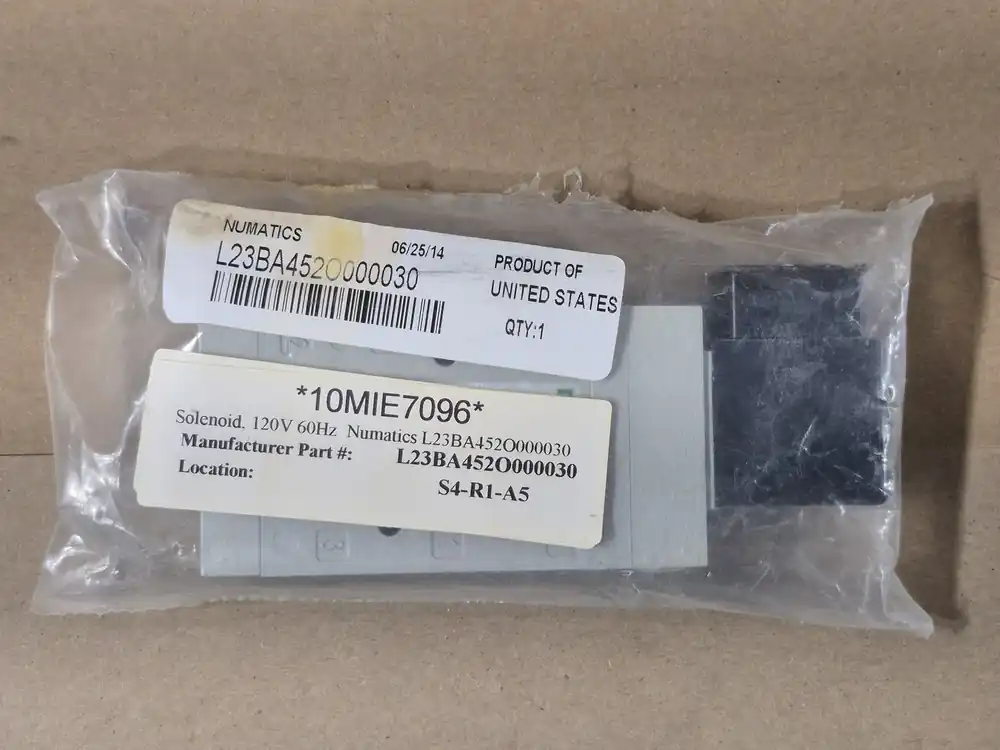 120V 60HZ Solenoid Valve L23BA452O000030
