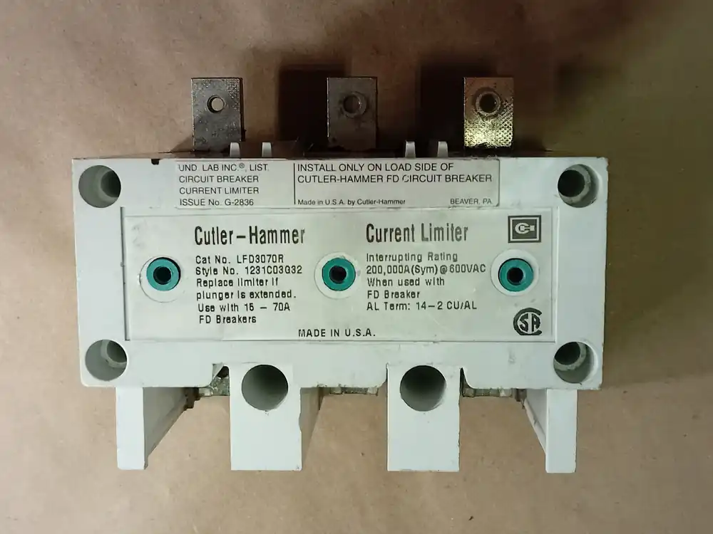 70 Amp, 3 Pole, 600 Volts Current Limiter LFD3070R