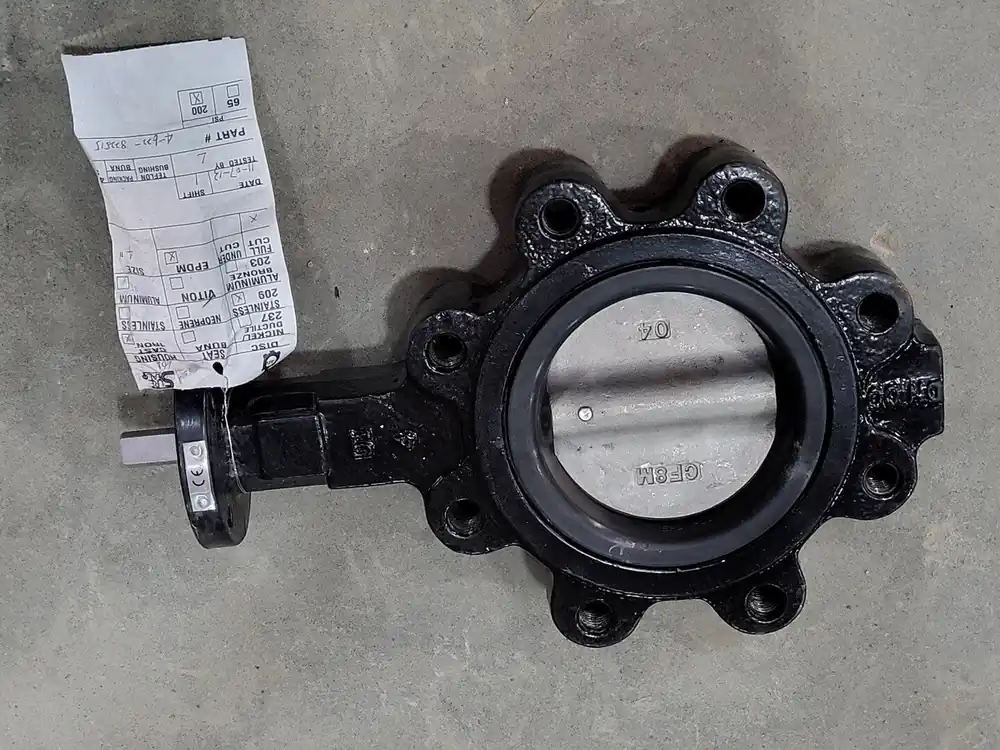 4" 200psi Butterfly Valve 4-622-822515