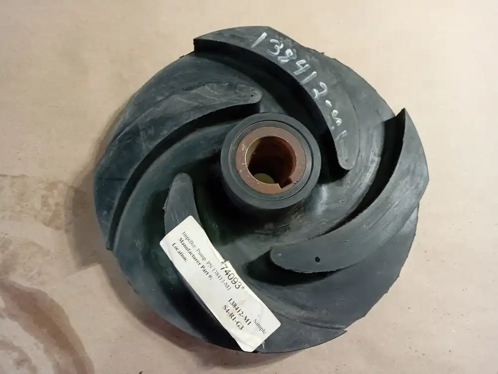 4-Vane Rubber Impeller 138412-M1