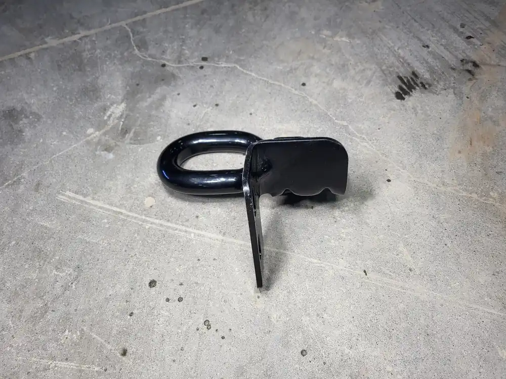 F250 F350 LH Bumper Bracket Tow Hook Loop 7C34-17A954-AC