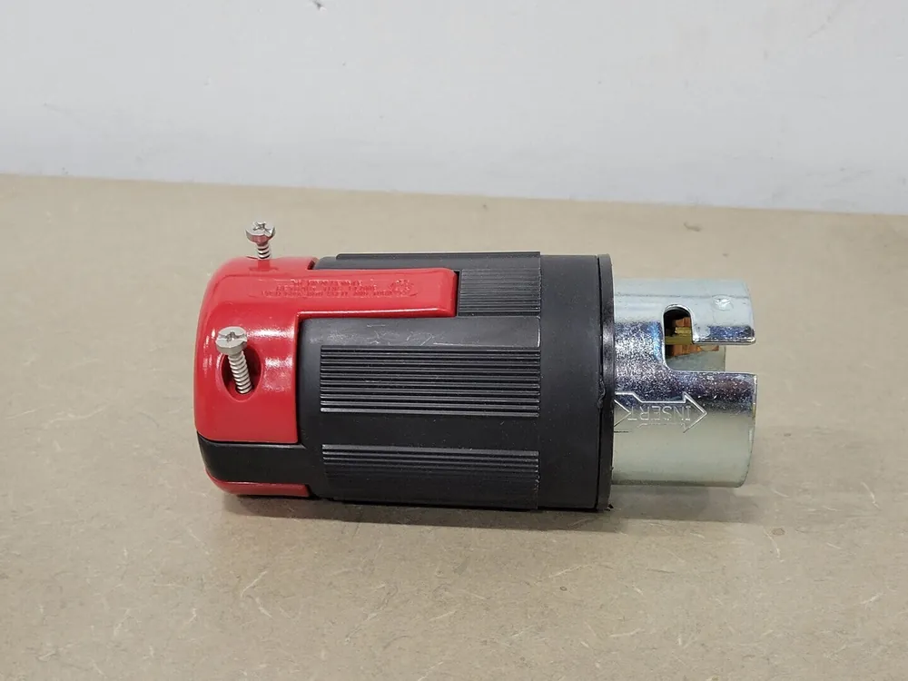 ArrowHart 50 Amp 125/250 Volt 3 Pole Male Twist Lock Plug End CS6365EX