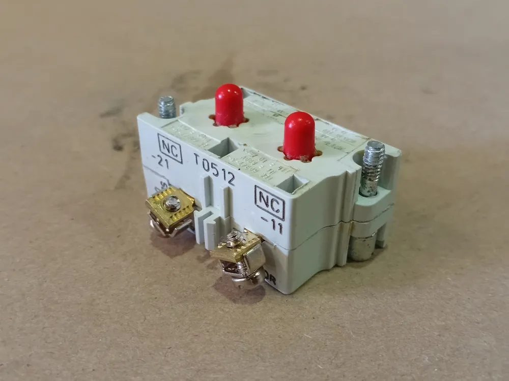 Pushbutton Contact Block, 2NC, 10250T3