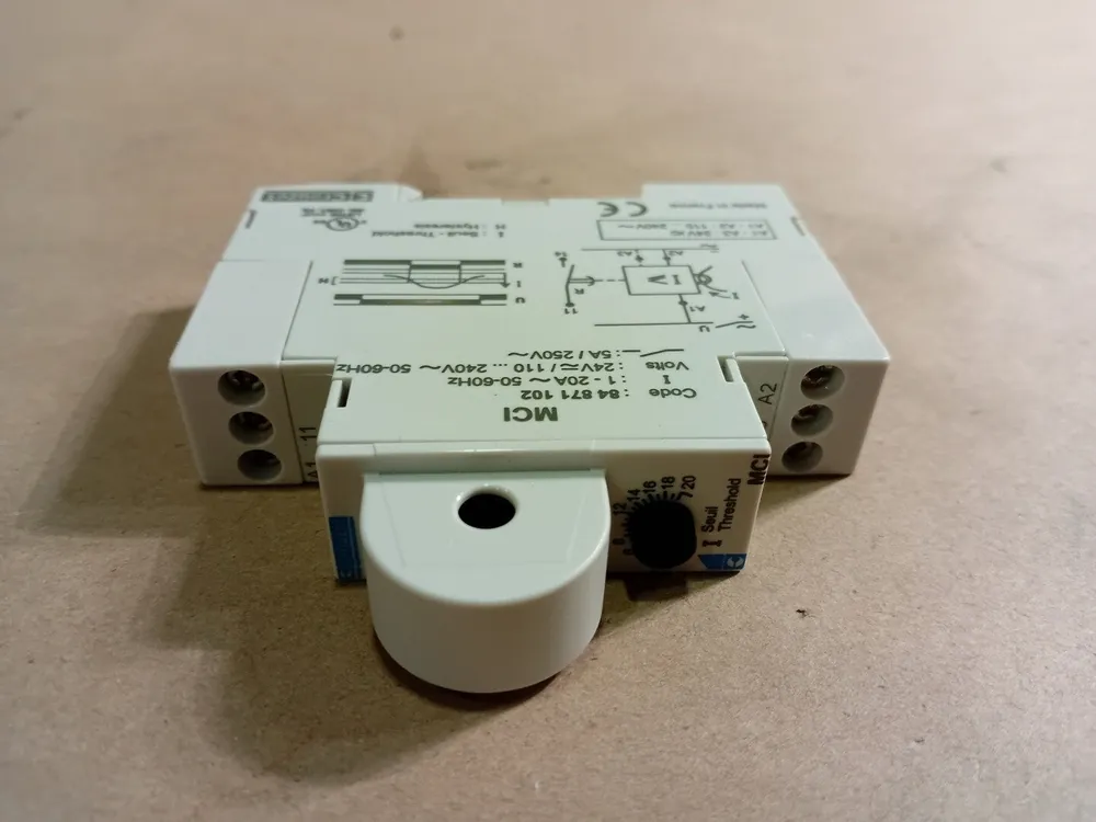 1-20 Amps, 24 VDC Current Control Relay MCI 84871102