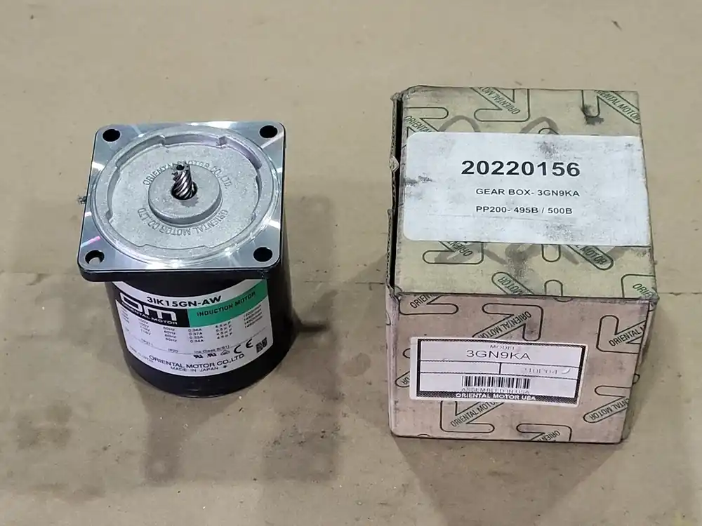 15W Induction Motor 31K15GN-AW w/ 9 1 Gear Head 3GN9KA