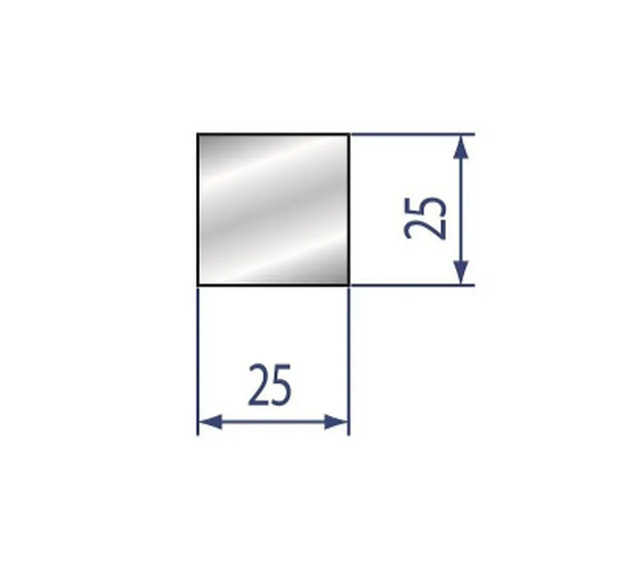 Part No. 2101 @ 835mm 25x25 Polyurethane Insert