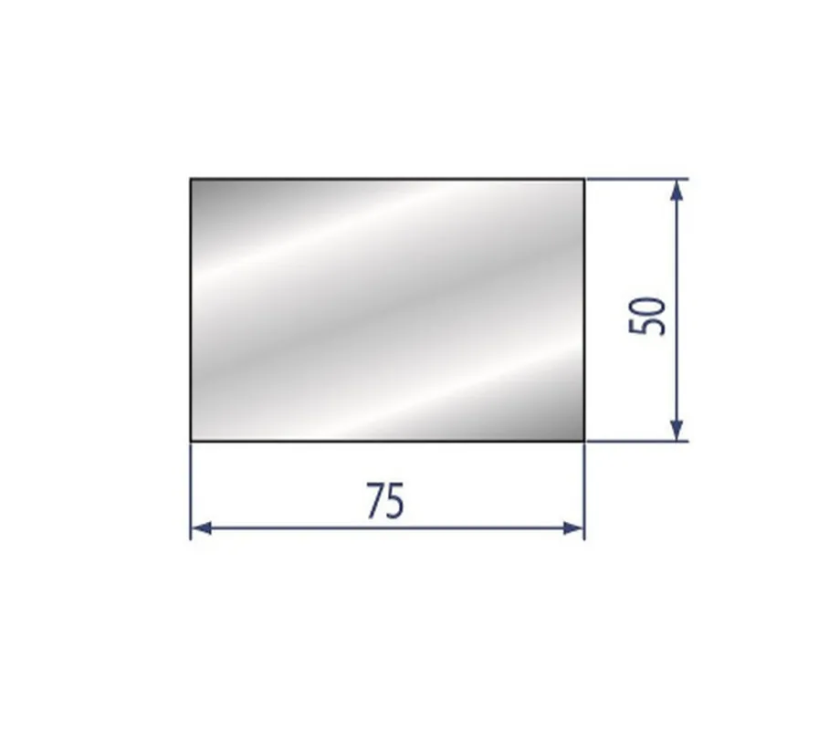 Part No. 2103 @ 835mm 75x50 Polyurethane Insert