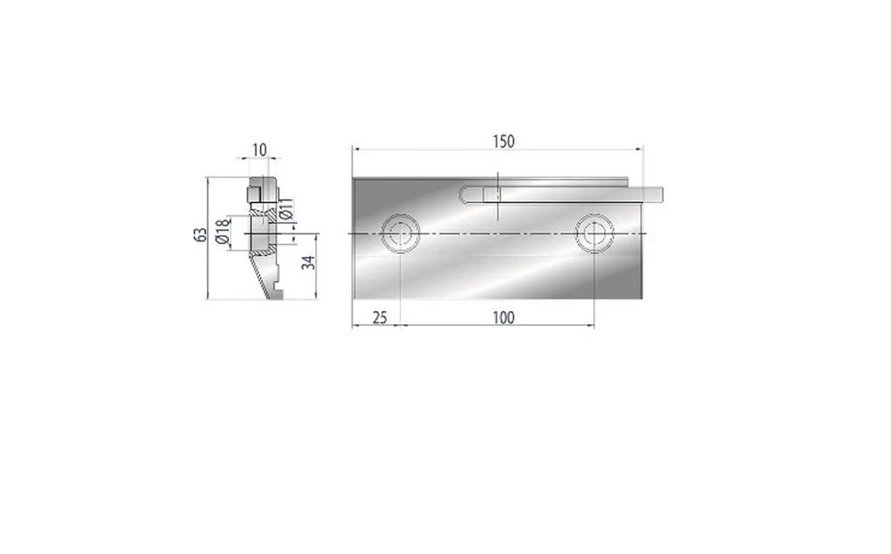 Part No. 4009 @ 150mm Safety Clamp with Foldaway Handle