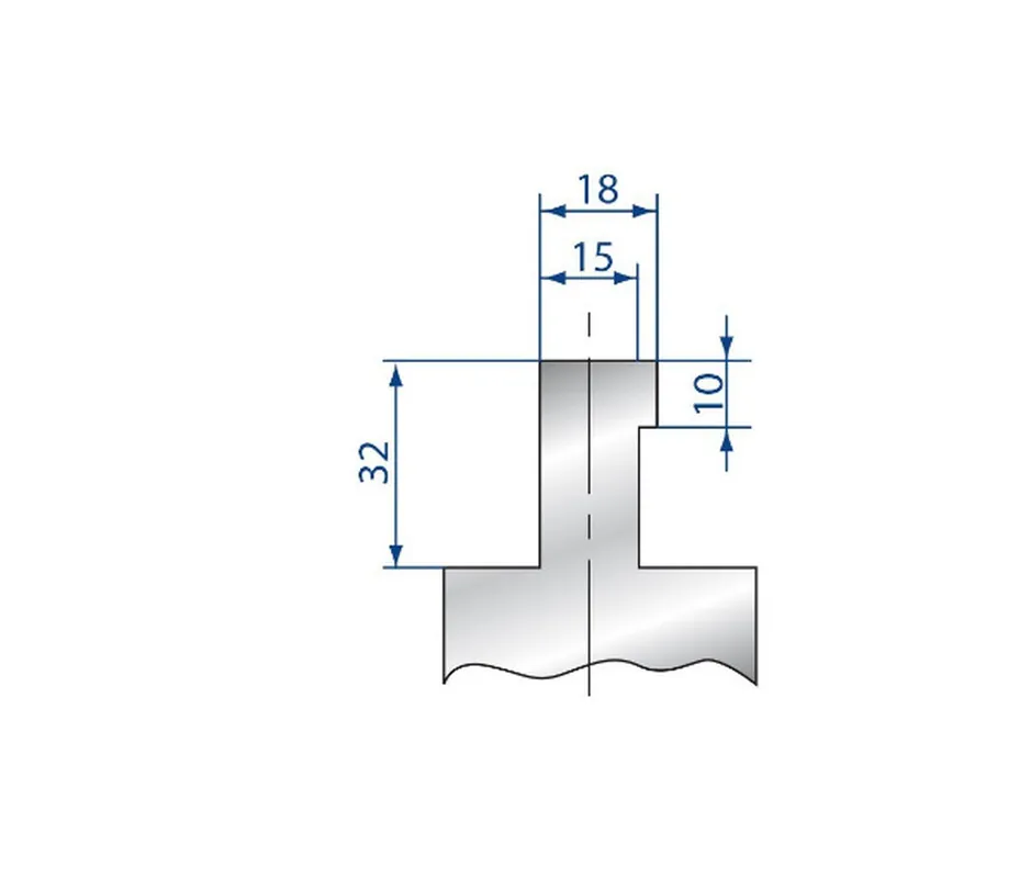 Part No. 4144 @ 150mm Upper Adapter LVD (M)