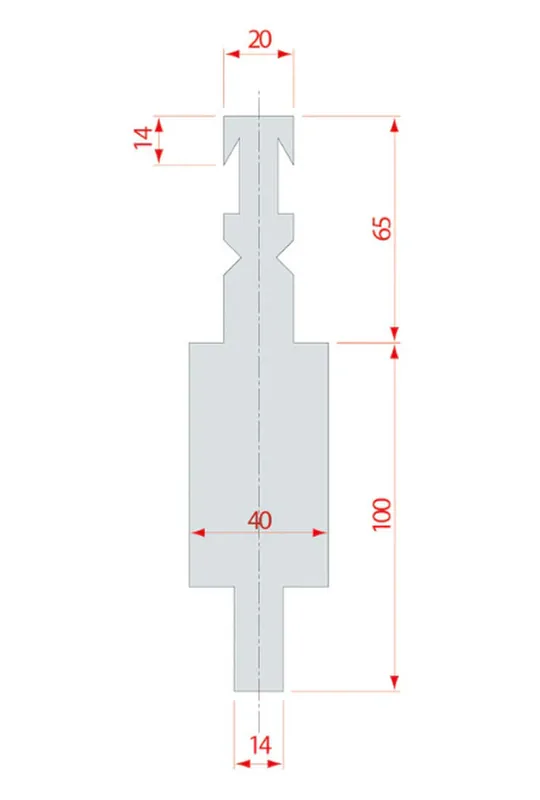 Part No. 4214 @ 150mm Upper Adapter