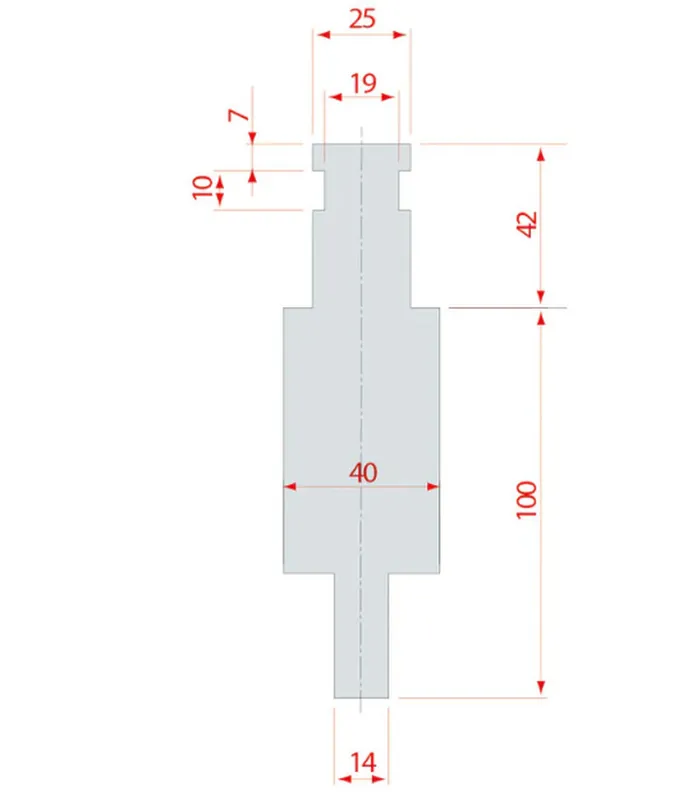 Part No. 4215 @ 150mm Upper Adapter