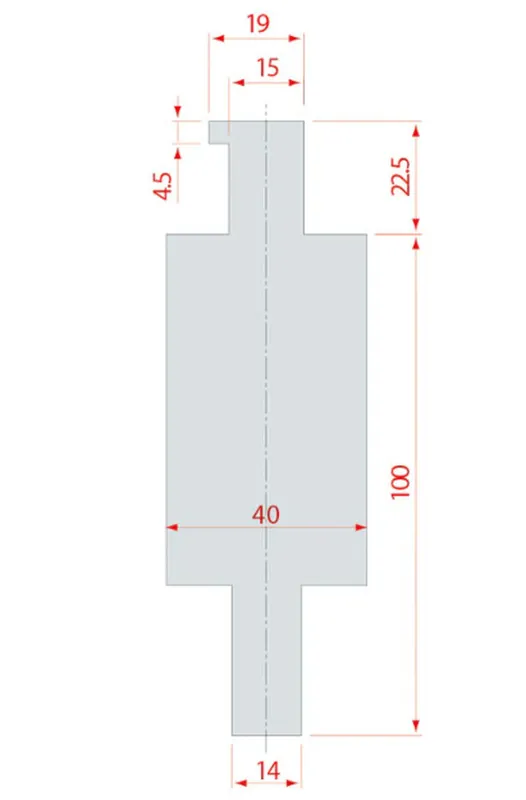 Part No. 4216 @ 150mm Upper Adapter