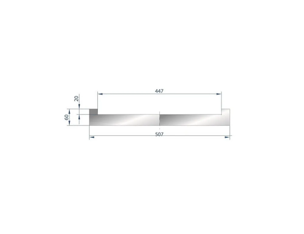 Part No. 9014 @ 1200mm Adapter for Adjustable Die Cod. 3192