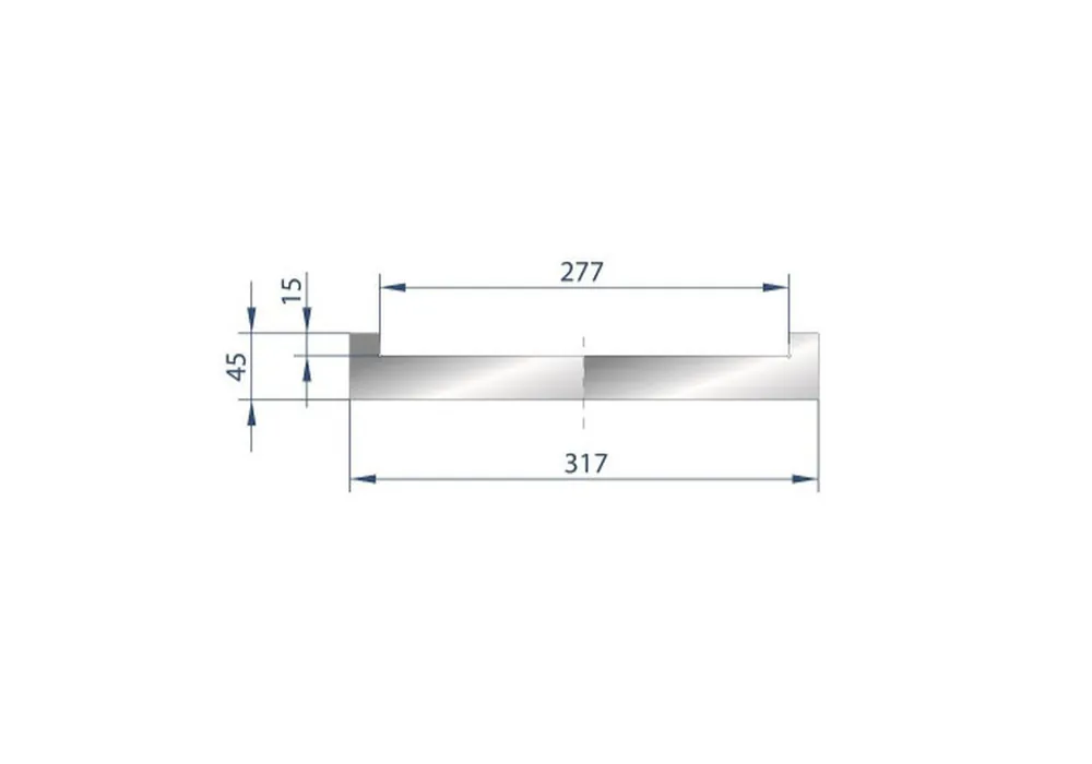 Part No. 9016 @ 2000mm Adapter for Adjustable Die Cod. 3191