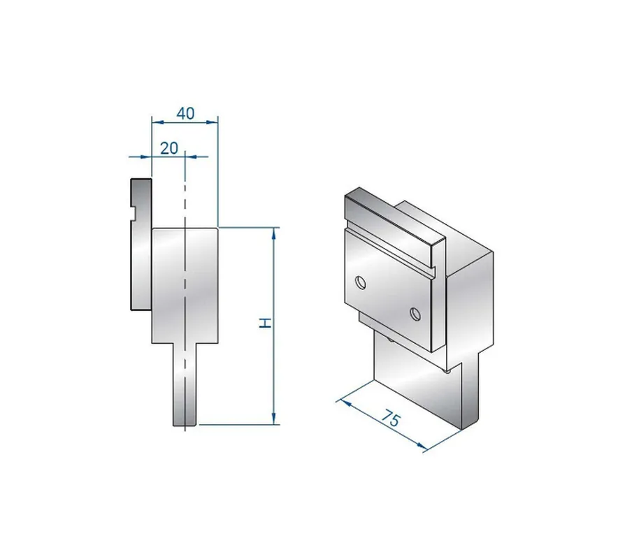 Part No. 4228 @ 75mm Short Intermediate