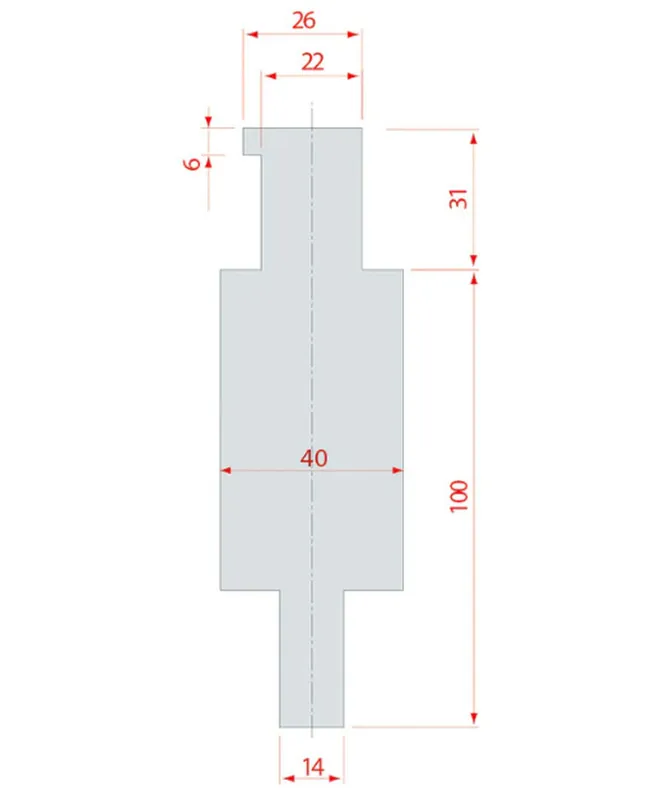 Part. No 4229 @ 150mm Upper Adapter