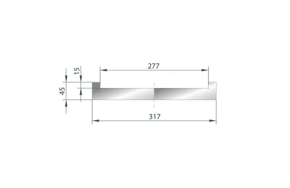 Part. No 9019 @ 3000mm Adapter for Adjustable Die Cod. 3191