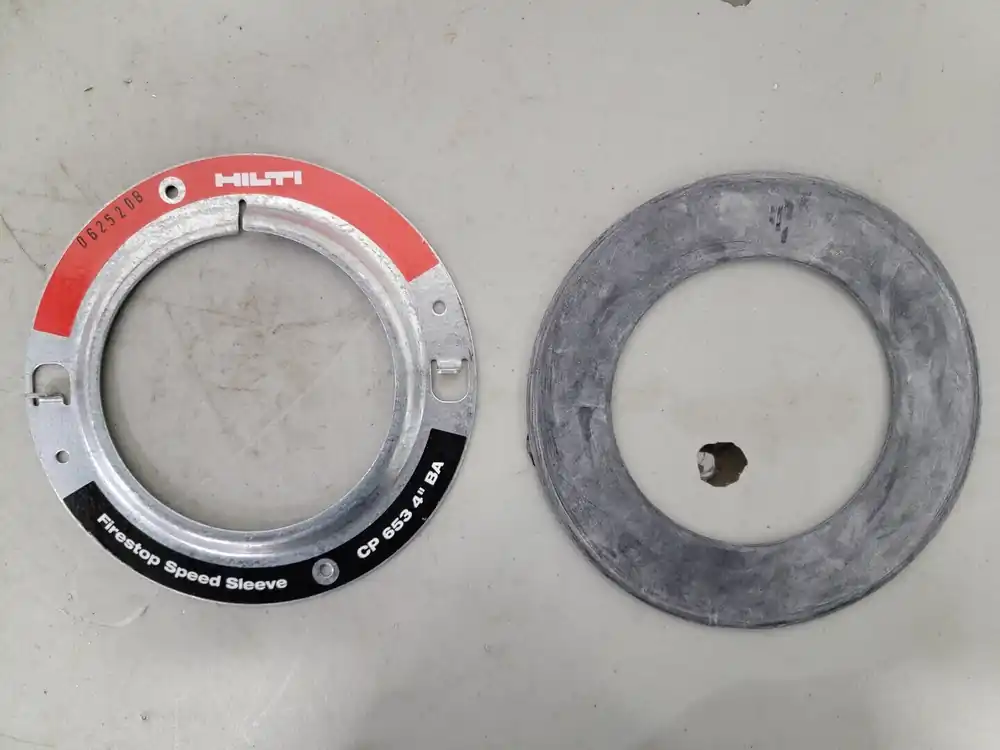 4" Firestop Speed Sleeve CP-653-BA, P/N 2097883 (Boxing error)