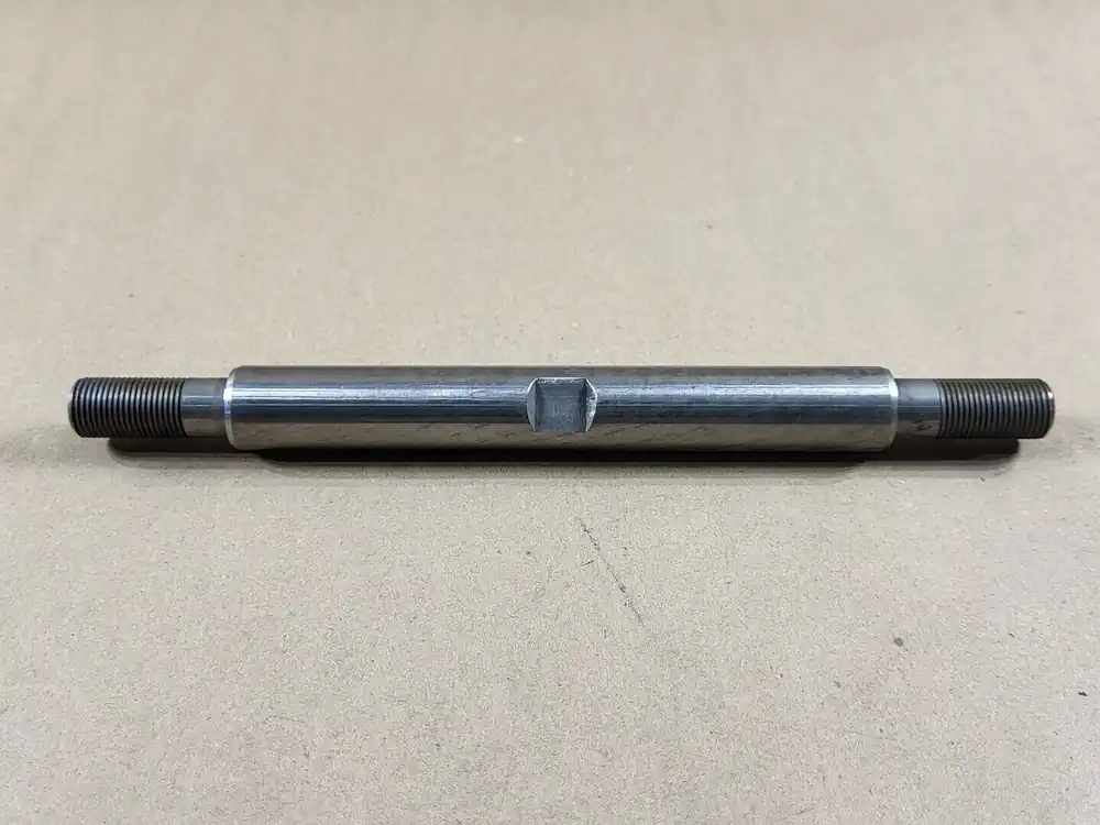 10"Length x 7/8"Dia Double End Threaded Rod Shaft 74301 (Pack of 3)
