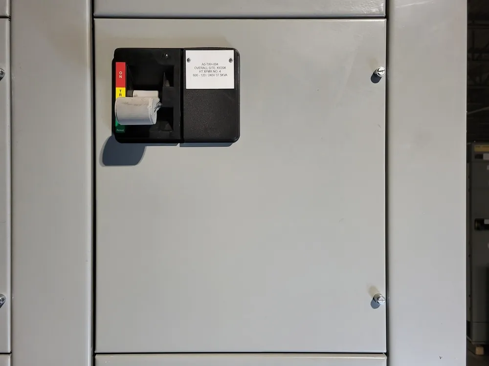 MCC Bucket w/ 80A, 3 Pole, 600V Circuit Breaker HFD3080 & Limiter
