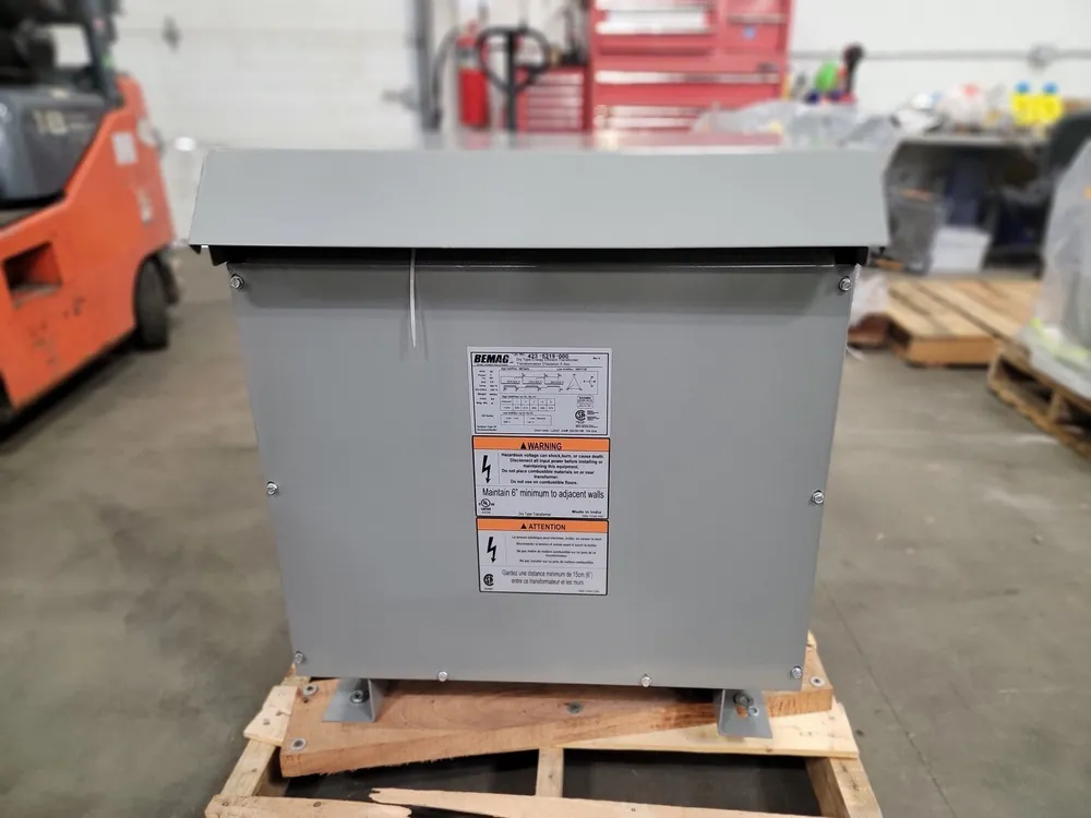45 kVA Transformer, 600 Delta pri. volts, 208Y/120 sec. volts 423-5219-000