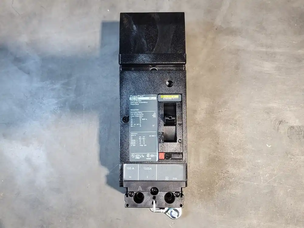 100 Amp, 2 Pole, 600 volts Circuit Breaker HDA261001