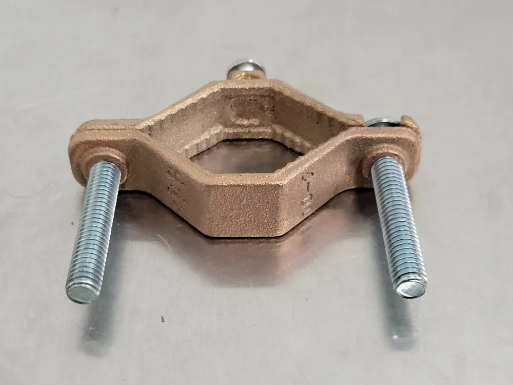 1-1/4"-2" Bronze Bare Ground Clamp 27 (Box of 5)