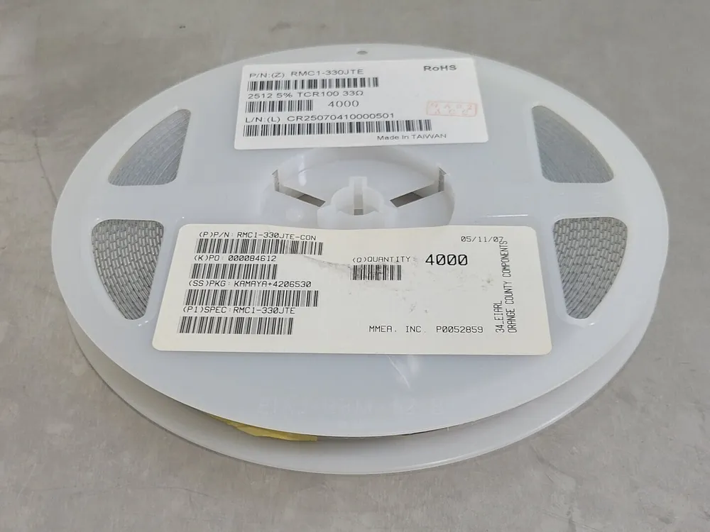 Thick Film Chip Resistor RMC1-330JTE