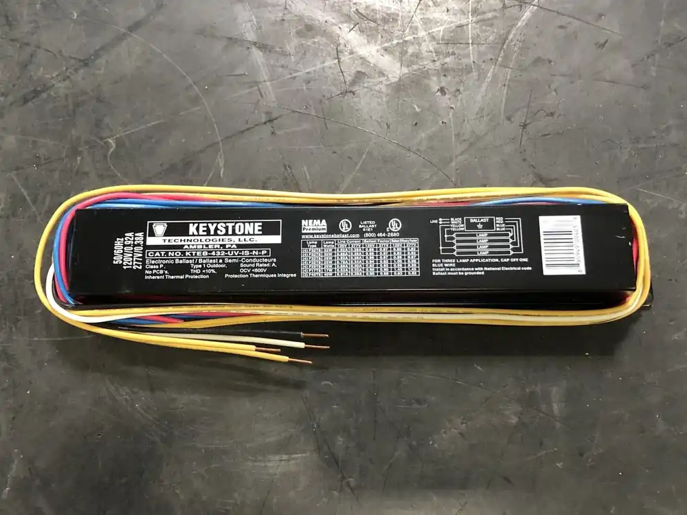 120 Volts 4 Lamps Electronic Ballast KTEB-432-UV-IS-N-P