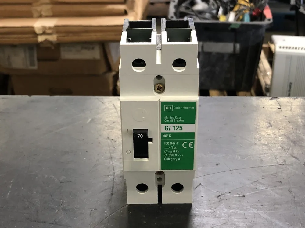 70 Amp, 2 Pole, 480 volts Circuit Breaker GI125