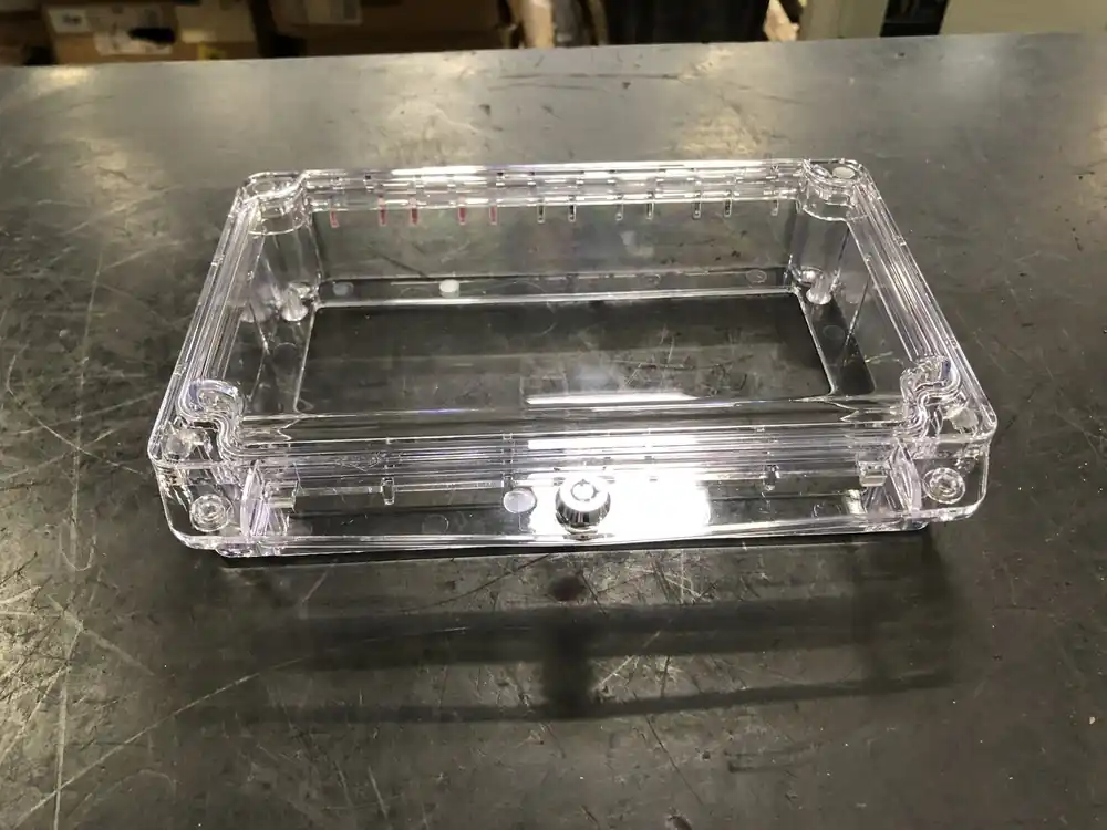 Polycarbonate Cover w/ Open Back Box and Lock STI-7710