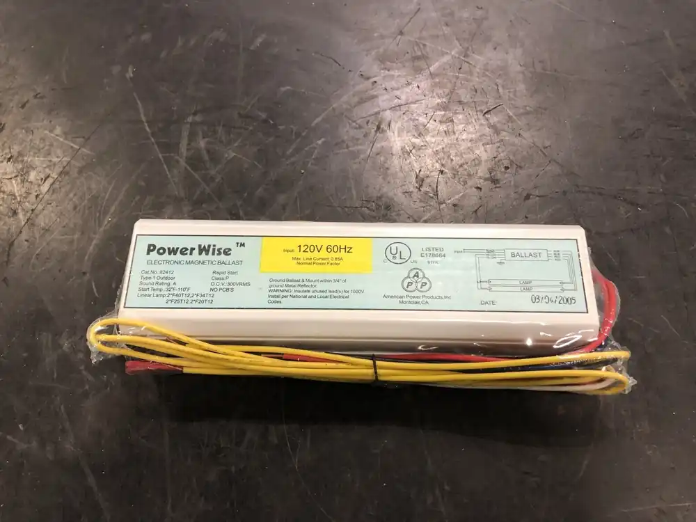 120 Volts 2 Lamps Electronic Magnetic Ballast 82412