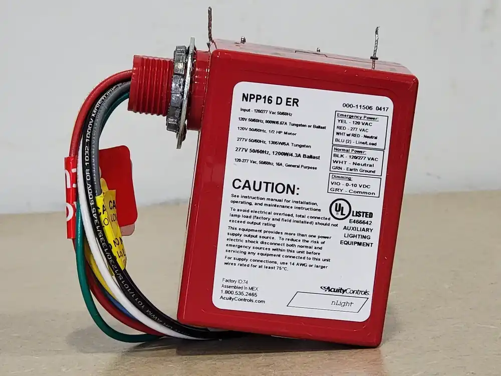 16 Amp Emergency Relay Pack NPP16DER