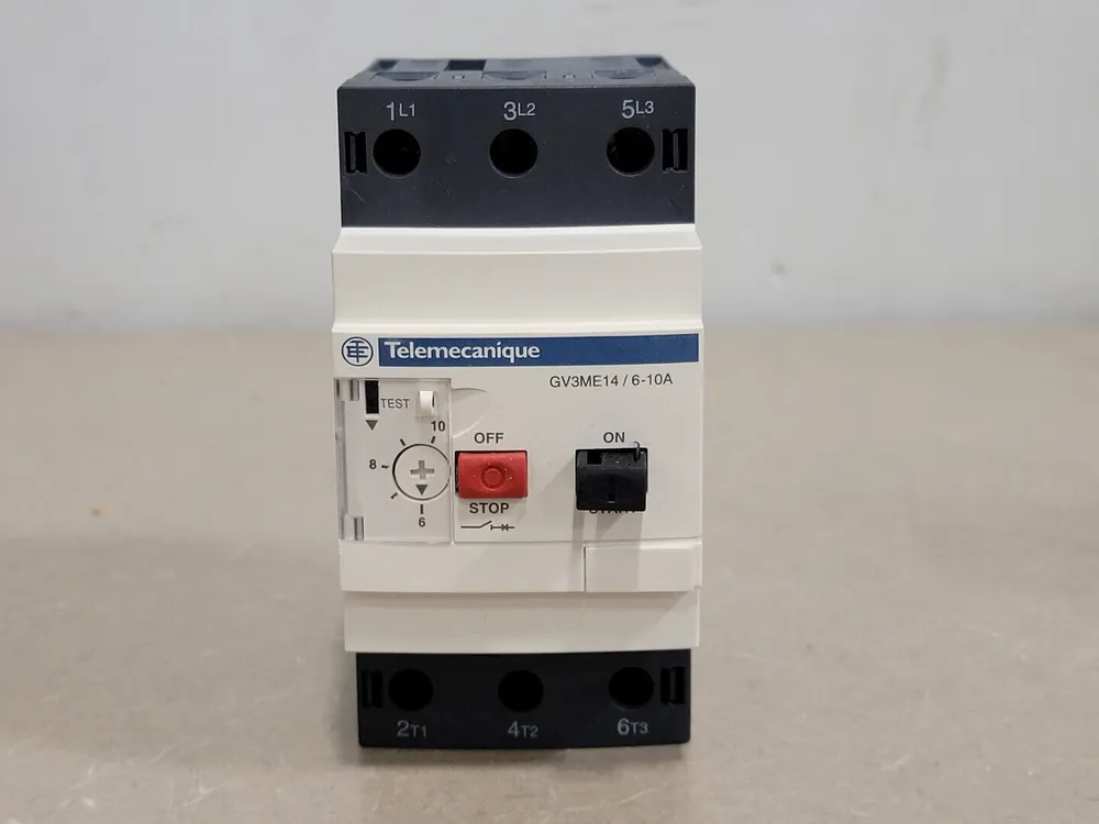 6-10 Amp, 3 Pole, 600 volts Circuit Breaker GV3ME14