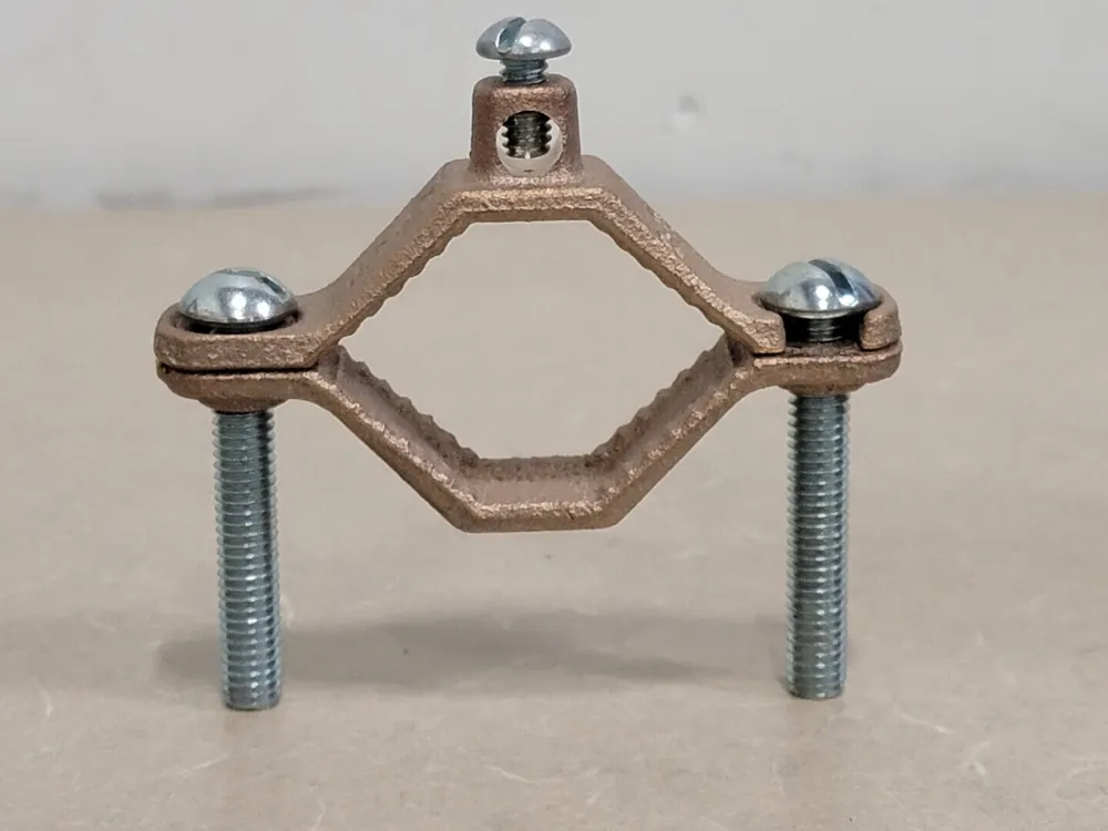 1-1/4‘‘-2‘‘ Bronze Bare Ground Clamps 27 (Box of 5)