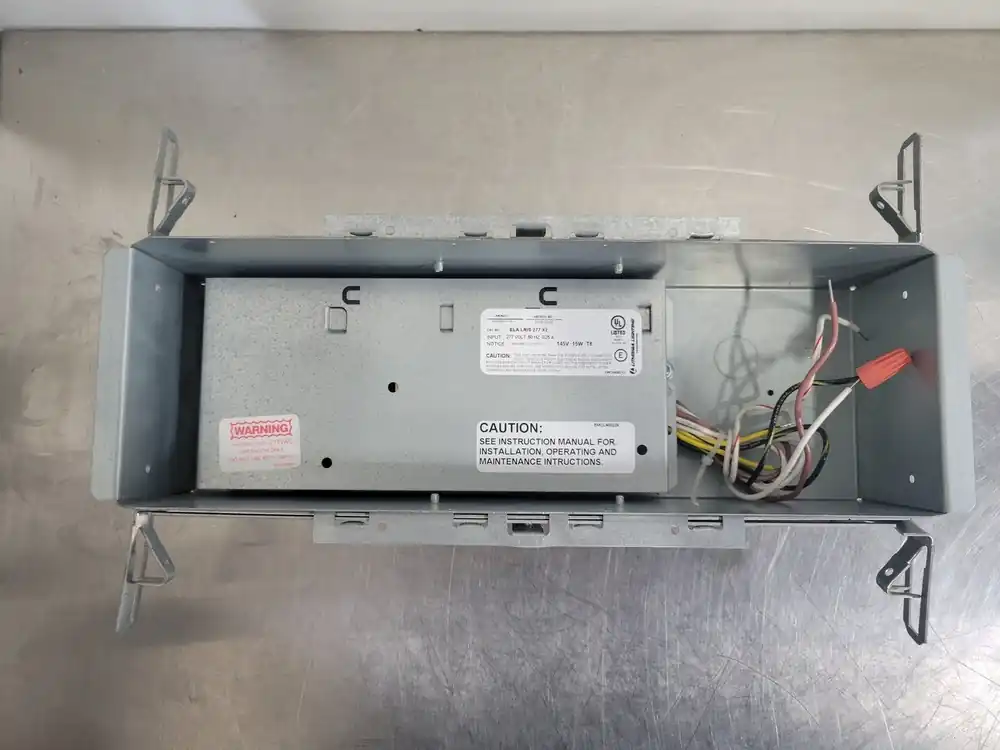 Rough-IN LED Edge Lit Exit ELA LRIS 277 X2