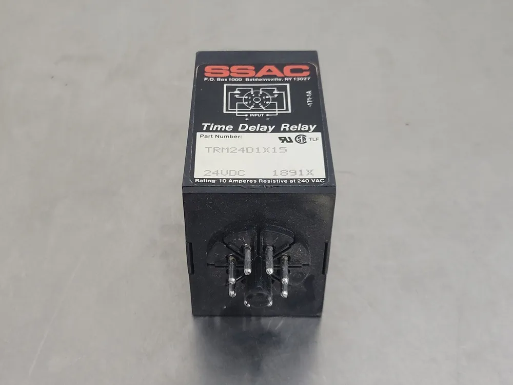 10 Amp, 24 VDC, 8-Pins Time Delay Relay TRM24D1X15