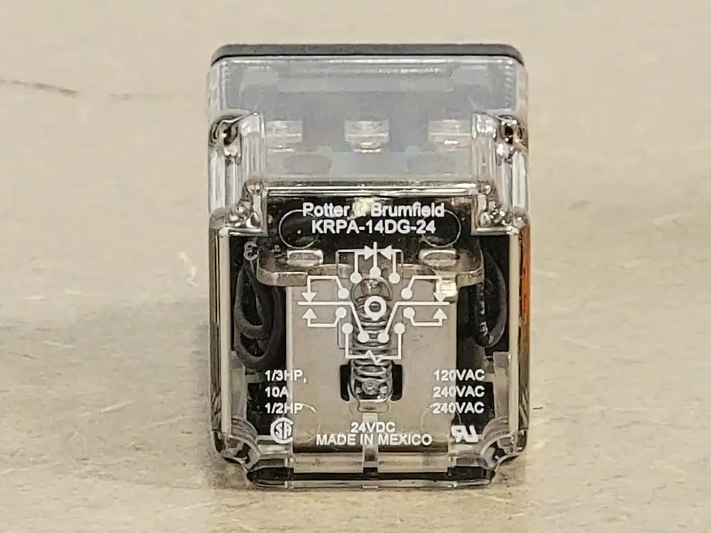 10 Amp, 24 VDC, 11-Pin Power Relay KRPA-14DG-24