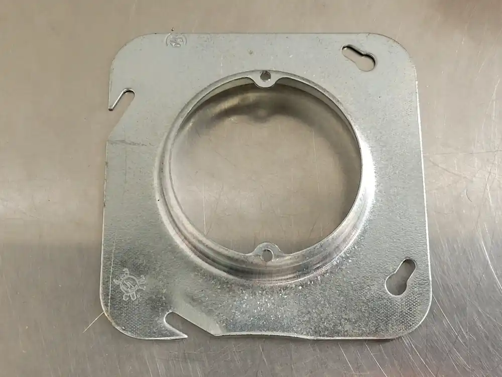 Galvanized Steel Cover 72 C 3 3/4 (Box of 10)