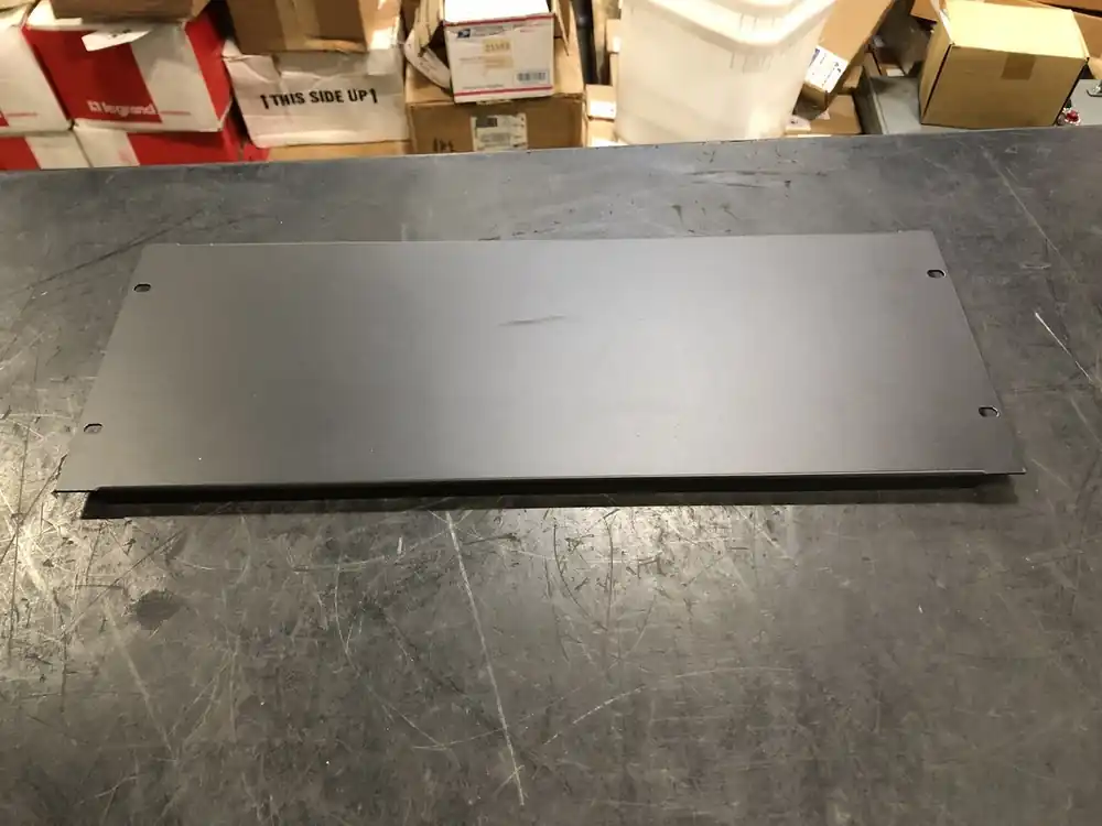 4SP Flanged Aluminum Blank Panel PBL-4