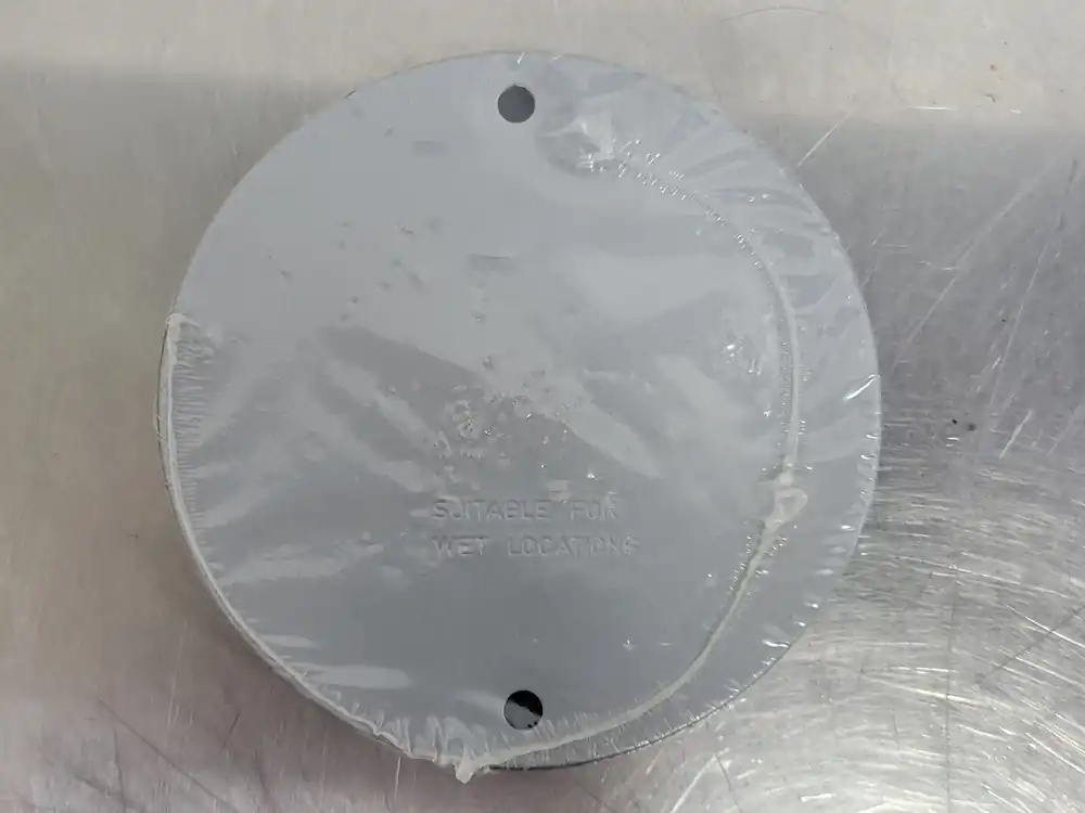 4" Round Blank Cover 5374-0 (Box of 25 pcs)