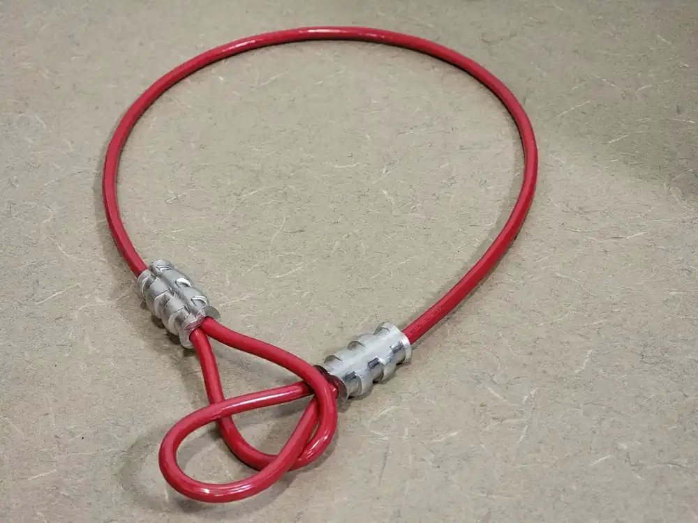 2FT Double Looped Lockout Cable Y2555667 (Box of 8)