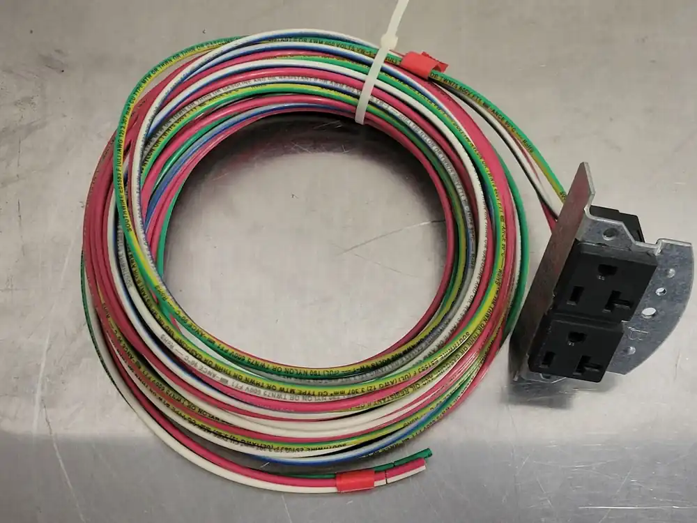 RC4 Poke-Thru Device Replacement Duplex Receptacle RC4REC2-25