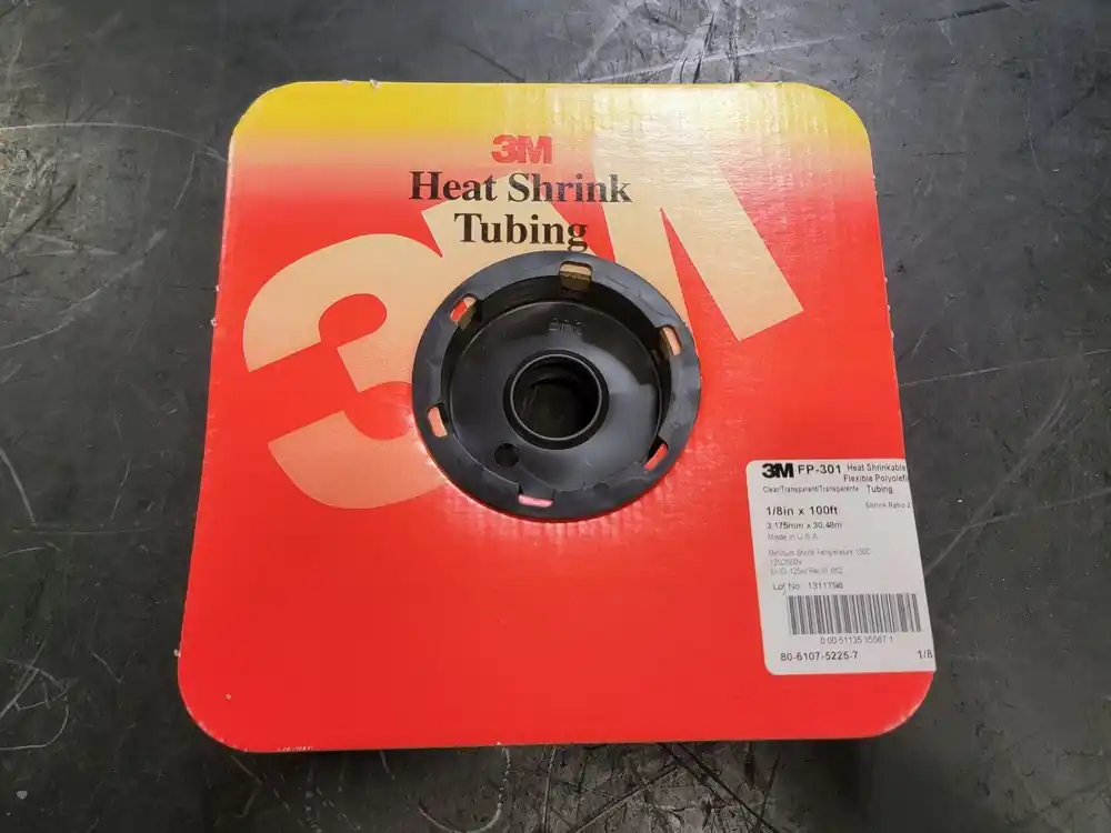 1/8 in. x 100 ft Heat Shrinkable Flexible Polyolefin Tubing FP-301