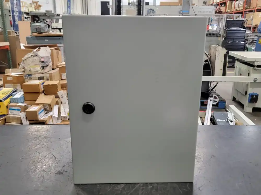 EN4SD16128GY Wall Mount Enclosure 16" x 12" x 8"