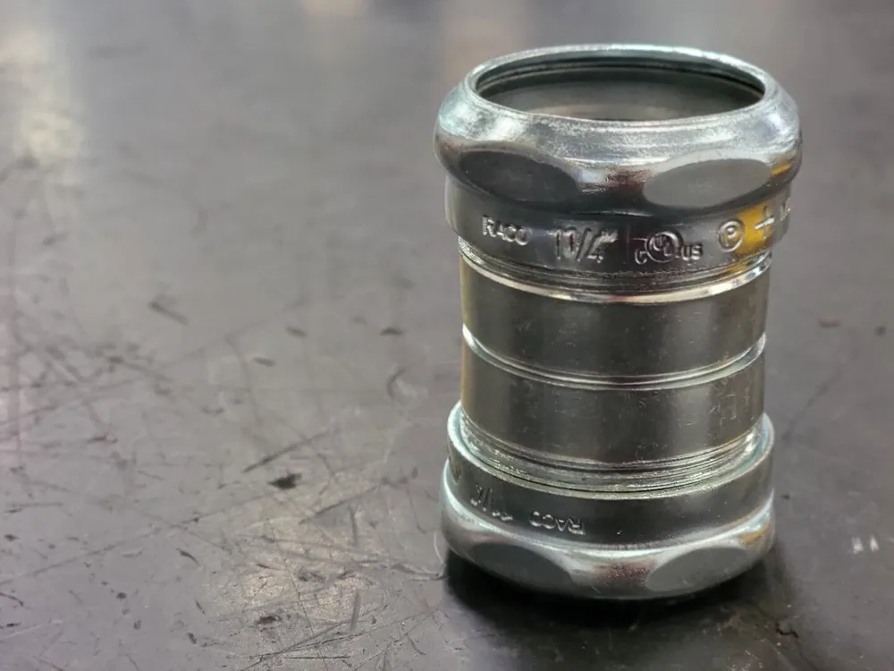 Raco 1-1/4" Compression Coupling 2925 (Box of 5)